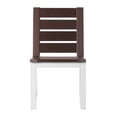 thumbnail image 2 of WestinTrends Cape May HDPE Outdoor Patio Dining Side Chair, Dark Brown, 2 of 14