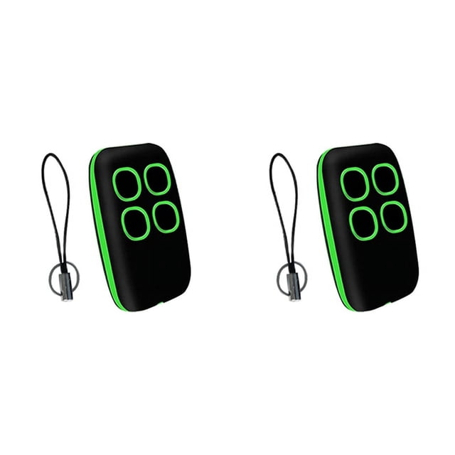 2X 250-913MHz Duplicador de Control Remoto de Garaje Copia Inalámbrica Multifrecuencia Control Remoto Abridor de Puerta Universal Verde