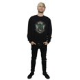 thumbnail image 4 of Harry Potter Mens Slytherin Crest Flat Sweatshirt, 4 of 5