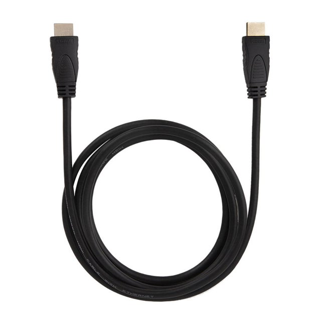 Cable HDMI Westminster 1.2 m, conectores dorados 24K, resistente y compacto, señal estable para TV negro
