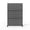 Geometric, variant on QinaQin 72Inch Metal Privacy Screen,Freestanding Privacy Wall Panels & Decorative Patio Dividers,Weatherproof Decorative Fence for Patio,Garden,White Louvered