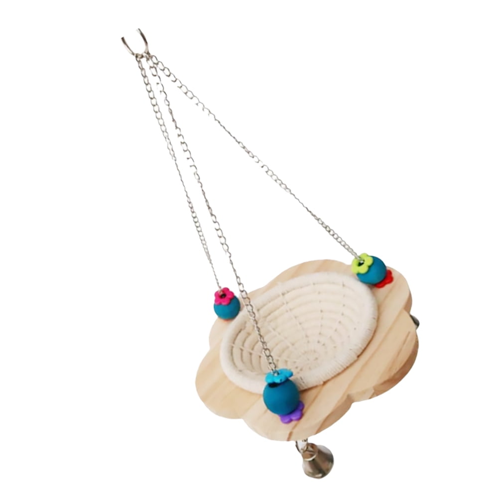 LOLIPPYY Interesting Birds Supplies Parrot Swing Stand for Cockatiels Parakeets