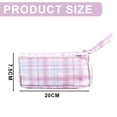 thumbnail image 2 of Bolígrafo lápiz papelería bolsa/canvas pequeña bolsa de lápiz estudiantes papelería bolsa cremallera Bagpink, 2 of 5
