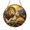 Acrylic 3.5 Inch, variant on Romantic Lion Pair Suncatcher, Stained Glass Inspired Window Hanging for Nature and Love Themed Decor