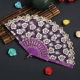 thumbnail image 5 of Japanese Cherry Handheld Folding Fan Set for Decorative Dance Performance and Elegant Home, 5 of 5