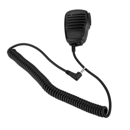 Two Way Radio Accessory Replacement Walkies Talkies Speakers Mic Handheld Speakers Microphone for 10/110 3.5mm