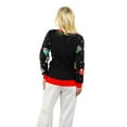 thumbnail image 4 of Socal Look Women's Ugly Christmas Sweater, Long Sleeve Crew Neck Acrylic Holiday Pullover, 2XL, 4 of 7