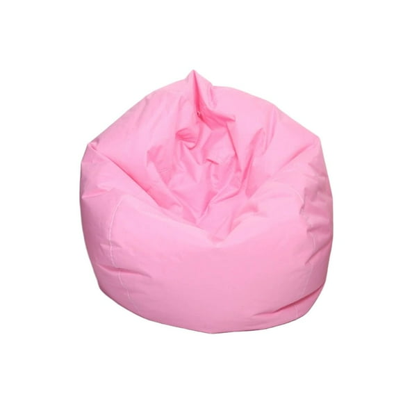 HAOAN Big Bean Bag Waterdrop Design Kids Bean Bag Oxford Material Large Bean Bag Pink