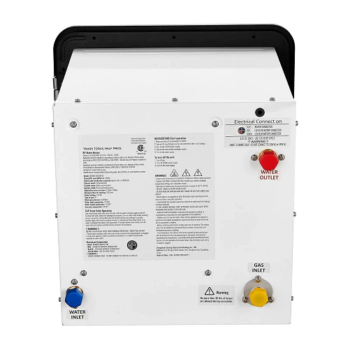 Space Saving RV Tankless Water Heater 42,000 BTU With Remote Black Finish TMRVQ-05010242