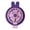 Purple, variant on LSLJS Portable Watch Fan, Cute Design Mini Personal Fan with Wrist Strap USB Rechargeable Battery Operated Wrist Fan with Colorful LED Lights 3 Speeds Strong Airflow Quiet Cooling Fan Gifts for Kids