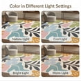 thumbnail image 7 of ODIKA 9'x12' Pastel Floral Elegance with Golden Garden Washable Area Rug Contemporary Botanical Motifs in Soft Hues for Dining Room, Basement, Large Office, Non-Slip Chair-Friendly, 7 of 7