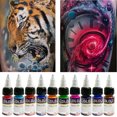 thumbnail image 7 of BAODELI 25Pcs Tattoo Ink 25 Colors Set 0.5 oz 15ml/Bottle Tattoo Inks Pigment Kit for 3D Makeup Beauty Skin Body Art, 7 of 7