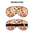 thumbnail image 2 of Uemuo Donut Pattern Sleep Eye Mask - Light Blocking Sleep Mask Blocking Out Light Perfectly, Soft and Comfortable Night Eye Mask, Eye Blinder, 2 of 7