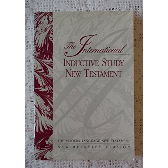 Pre-Owned International Inductive Study New Testament: The Modern Language New Testament New Berkeley Edition, 9780913367278, 0913367273, Paperback, Edition Unstated edition
