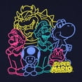 thumbnail image 2 of Super Mario Boys' Mario and Friends Character Outline Kids Graphic T-Shirt, 2 of 3