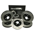 thumbnail image 3 of BK1691-7D Rear Premium E-Coat Drilled Rotors and Ultimate HD Disc Brake Pads, 3 of 9