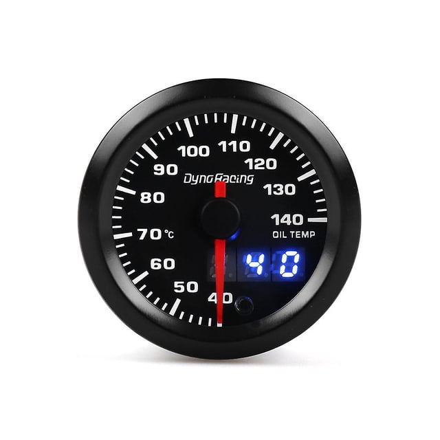 2" 52mm 7 Colors Led Dual Display Boost Gauge Water Temp Oil Temp Oil Pressure Voltmeter Air Fuel Ratio Egt Tachometer Car Gauge