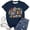 Dark Blue, variant on Happy First Day of School Shirts for Women Cute Class Teacher Tops Funny Teach Graphic Tees Back School Learning Reading Gift Size: XXL Black