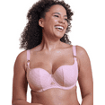thumbnail image 1 of Curvy Kate Boost Heartbreaker Padded Balcony Bra - CK092106 (Pale Pink, 34E), 1 of 2
