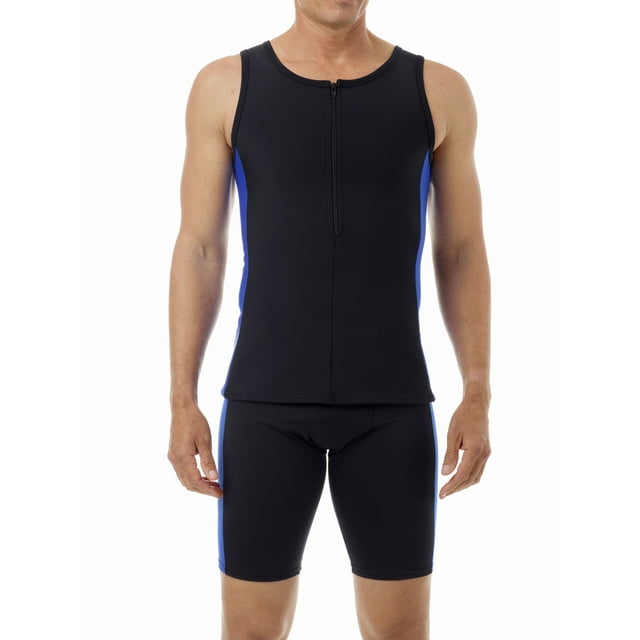 Underworks Haut de Maillot de Bain Sans Manches de Compression pour Hommes