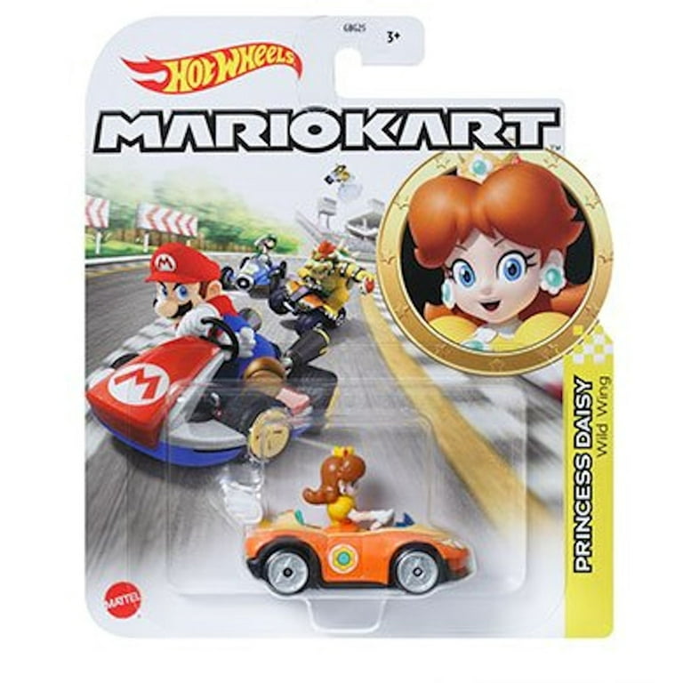 Hot Wheels Mario Kart Die-Cast Character Cars Collection, Set of 8