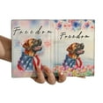thumbnail image 3 of Freedom Mastiff on Independence Day 4th of July Travel Passport Wallet Mastiffs Dog Lover Gifts Idea PU Leather Passport Holder Cover - 01005, 3 of 5