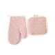 thumbnail image 1 of Yuarrent Guantes de horno Anti escaldado Resistente al calor Antideslizante Hornos Manoplas Soportes de ollas Juegos de agarraderas simples Herramientas y accesorios para hornear Rosado, 1 of 6