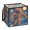 A Retro-Futuristic Style, variant on Home Organizer Foldable Fabric Storage Bin With Handle A Retro-futuristic Style