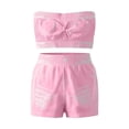 thumbnail image 3 of Womens Seamless Two Piece Workout Sets Wicking Quick-Dry Gym Sets Tummy Control Biker Shorts for Athletic, 3 of 4