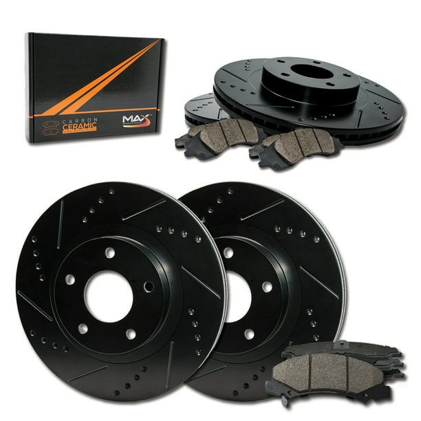 Front + Rear] Max Brakes Elite XDS Rotors with Carbon Ceramic Pads