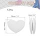 thumbnail image 2 of Amortiguador de Vibración para Raqueta de Tenis Uxcell, Absorbedor de Choque de Silicona Suave para Cuerda de Raqueta de Tenis - Forma de Corazón Blanca, 2 of 6