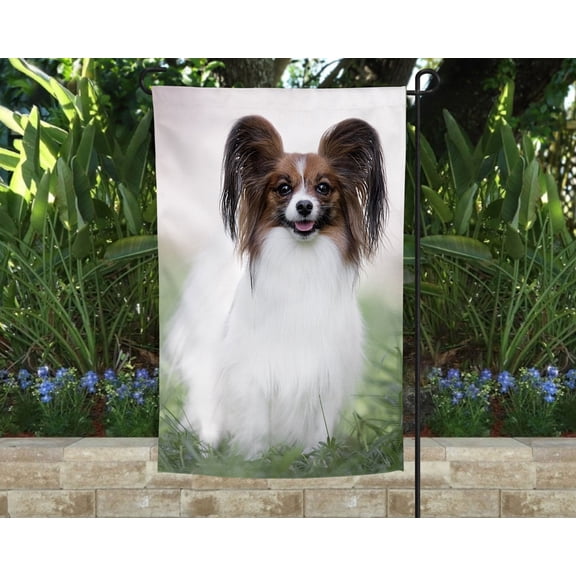 Papillon Garden Flag