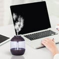 thumbnail image 4 of SMihono Mini Humidifiers for Bedroom Humidifier Aromatic Oil Diffuser, Multiple Lighting Options, Wood Grain, Wood Grain Humidifier, Large Water Tank, 750ml on Clearance, 4 of 4