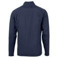thumbnail image 3 of Men's Cutter & Buck  Navy PGA TOUR Volunteers Big & Tall Adapt Eco Knit Hybrid Recycled Full-Zip Jacket, 3 of 3