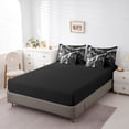 thumbnail image 4 of YST Guitar Comforter Set Queen Size 7 Piece Music Theme Bed In A Bag Rock Roll Music Bedding Set For Kids Boys Adults Musical Notes Instrument Punk Sheet Set With Comforter, 4 of 5