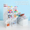 thumbnail image 3 of FaLX Pen Holder Multifunctional 45 Degrees Inclined Plastic Transparent Pencil Makeup Cosmetics Storage Box for Home, 3 of 7