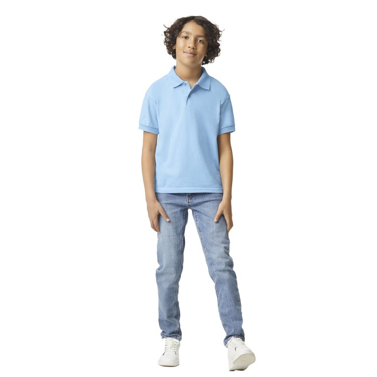Gildan Youth DryBlend Polo Shirt 3-Pack, Style G8800B photo 5