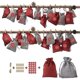thumbnail image 1 of Advent Calendar To Fill Cloth Bag, 1-24 Advent Number Stickers Jewelry Calendar Gift Bag Christmas Calendar Set Craft Bag To Fill With, 1 of 5