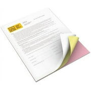 o Xerox o - 3-Part Straight Collated Carbonless Paper, WE/YW/PK, Letter, 1,670 Set/Ctn