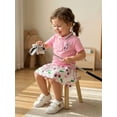 thumbnail image 5 of BemeyourBBs Toddler Baby Girl Golf Outfit Infant Baby Girls Summer Clothes Collared Short Sleeve Button Down Shirt and A-line Skirt Set Toddler Girls 2 Piece Summer Outfit, 5 of 9