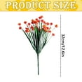 thumbnail image 3 of Artificial Camellia Flowers, Plastic Artificial Flowers for Wedding Home Decoration, Realistic Fake Green Plants and Flower Arrangements, Vase Filler Ornaments, 3 of 4