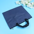thumbnail image 3 of EeaseCA Navy File Bag Multifunctional A4 Document Bag Portable Portfolio Organizer Travel Business Trip Zippered Briefcase Waterproof Storage Case, 3 of 7