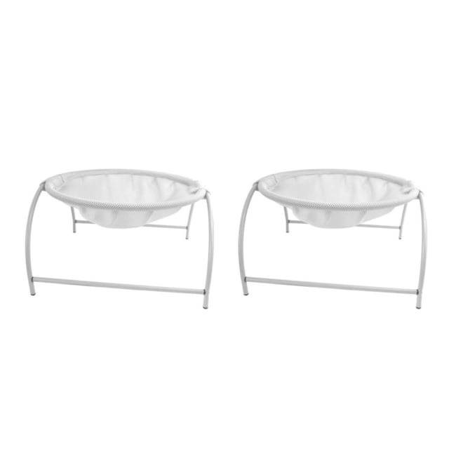 Cama de malla desmontable Greeniant para mascotas Metal y malla