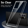 thumbnail image 3 of Case for Galaxy Note 20 Ultra, Crystal Clear Designed Shockproof Protection Phone Case, Transparent Hybrid Sleek Light Durable Cover for Samsung Galaxy Note 20 Ultra 5G, 3 of 7
