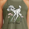 thumbnail image 3 of Bambi - Sweet Little Deer - Juniors High Neck Tank Top, 3 of 5