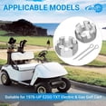 thumbnail image 2 of czcpp-2 Set EZGO TXT Golf Cart Slotted Nut & Pinning 1976-2013 Replacement Part 5/8-1815483-G1/612928 3010387-G1, 2 of 4