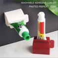 thumbnail image 3 of Wall Hanging Rolling Toothpaste Stand Durable Punch-Free Toothpaste Holder for Bathroom, 3 of 5