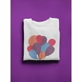 thumbnail image 3 of Balloons And Cute Dog Sweatshirt Women -GoatDeals Designs, Female 3X-Large, 3 of 4