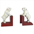 thumbnail image 2 of Design Toscano Over the Fence Bulldog Cast Iron Sculptural Bookend Pair, 2 of 3