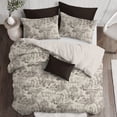 thumbnail image 3 of 6ix Tailors Maison Toile Sepia Comforter and Pillow Sham(s) Set Queen, 3 of 5
